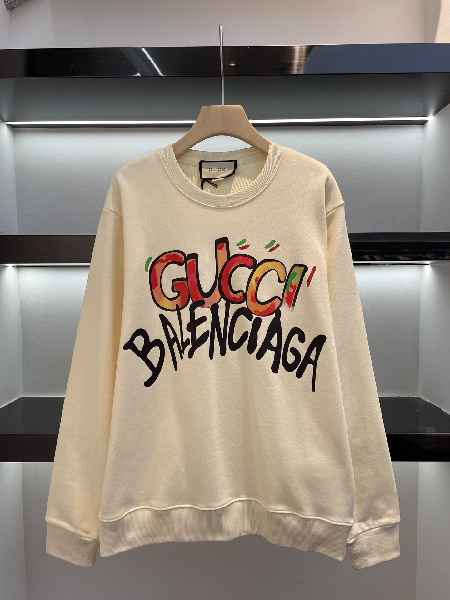 GUCCI*BALENCIAGA SWEATSHIRT