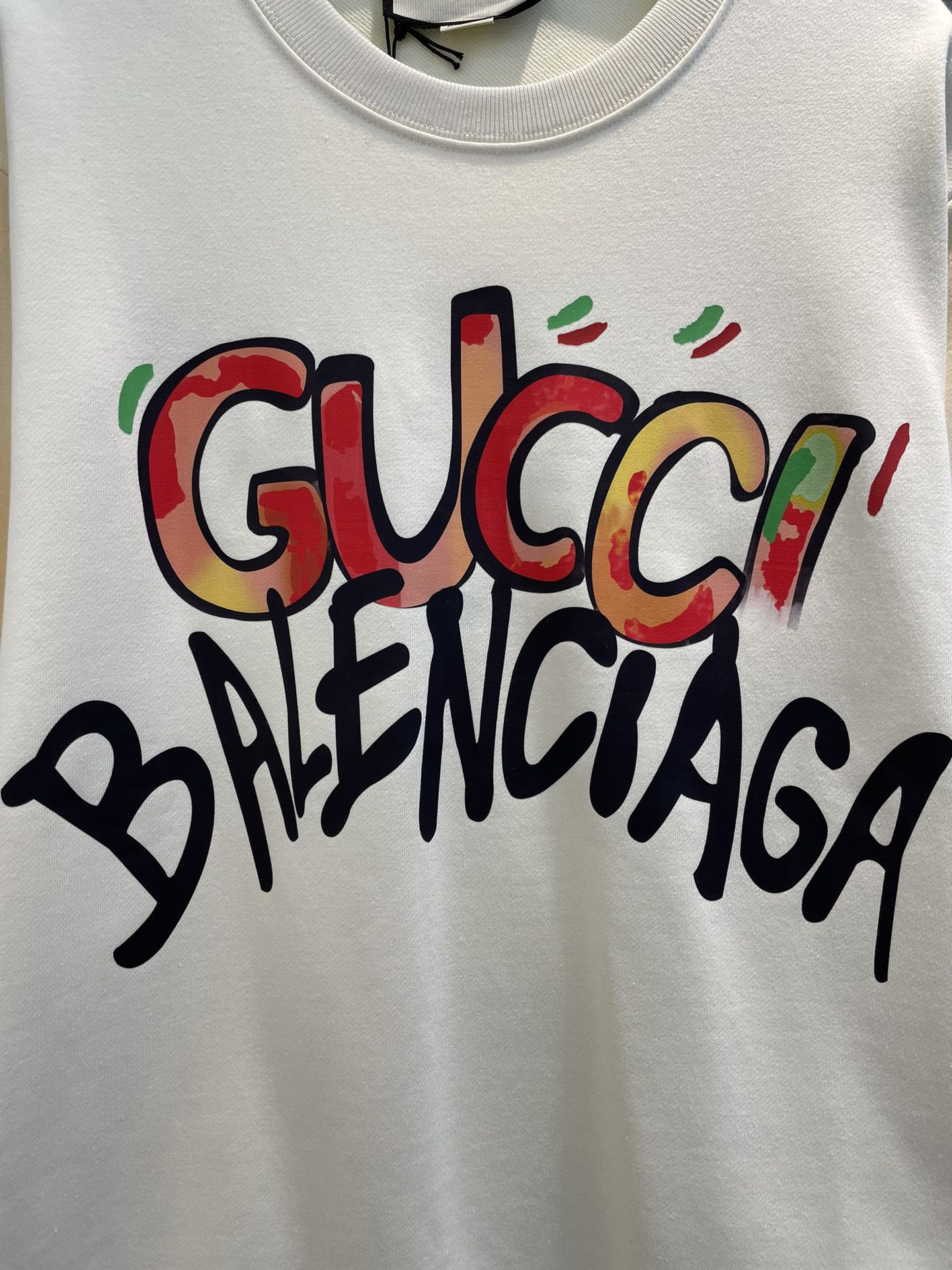 GUCCI*BALENCIAGA SWEATSHIRT