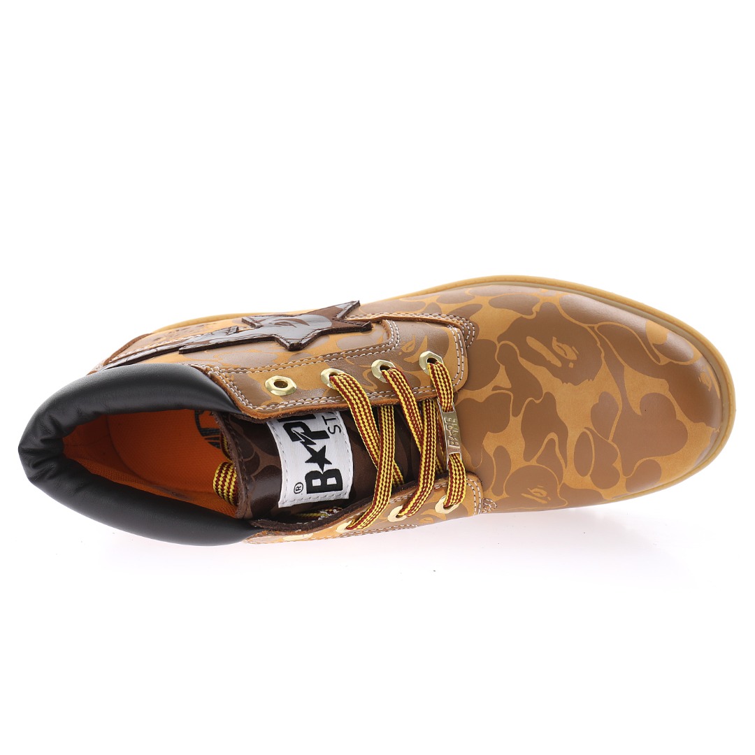 Bape x Timberland Fatigue Chukka Nubuck Boots