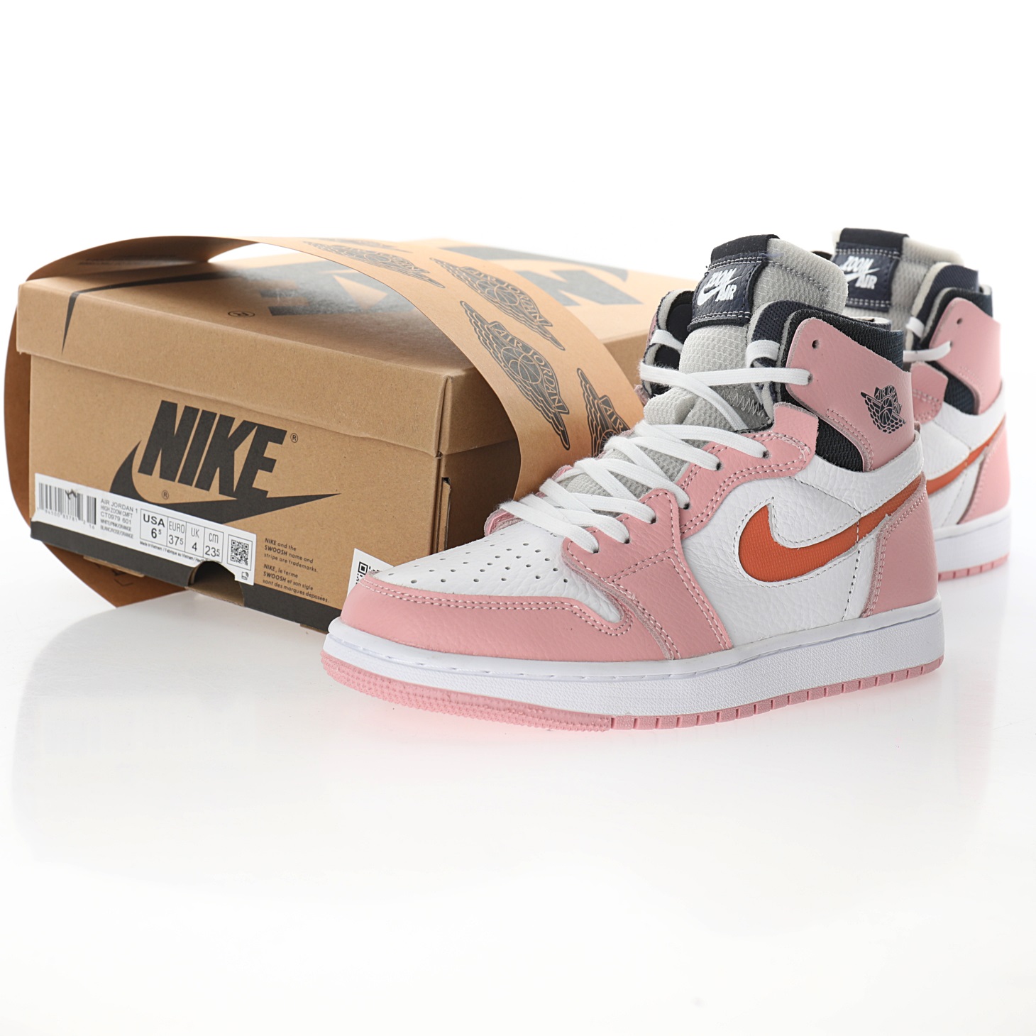 Nike Air Jordan 1 Zoom CMFT"Pink Glaze"
