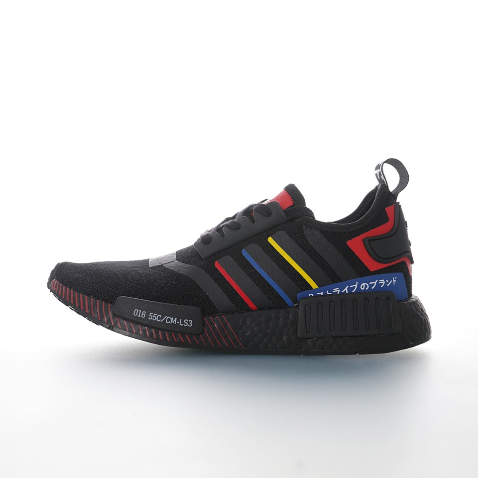 Originals NMD_R1"Black/Blue/Yellow/Red"