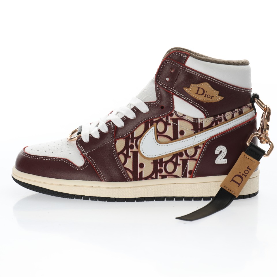 BespokeIND x Dior x Air Jordan 1 Custom"Air Dior"