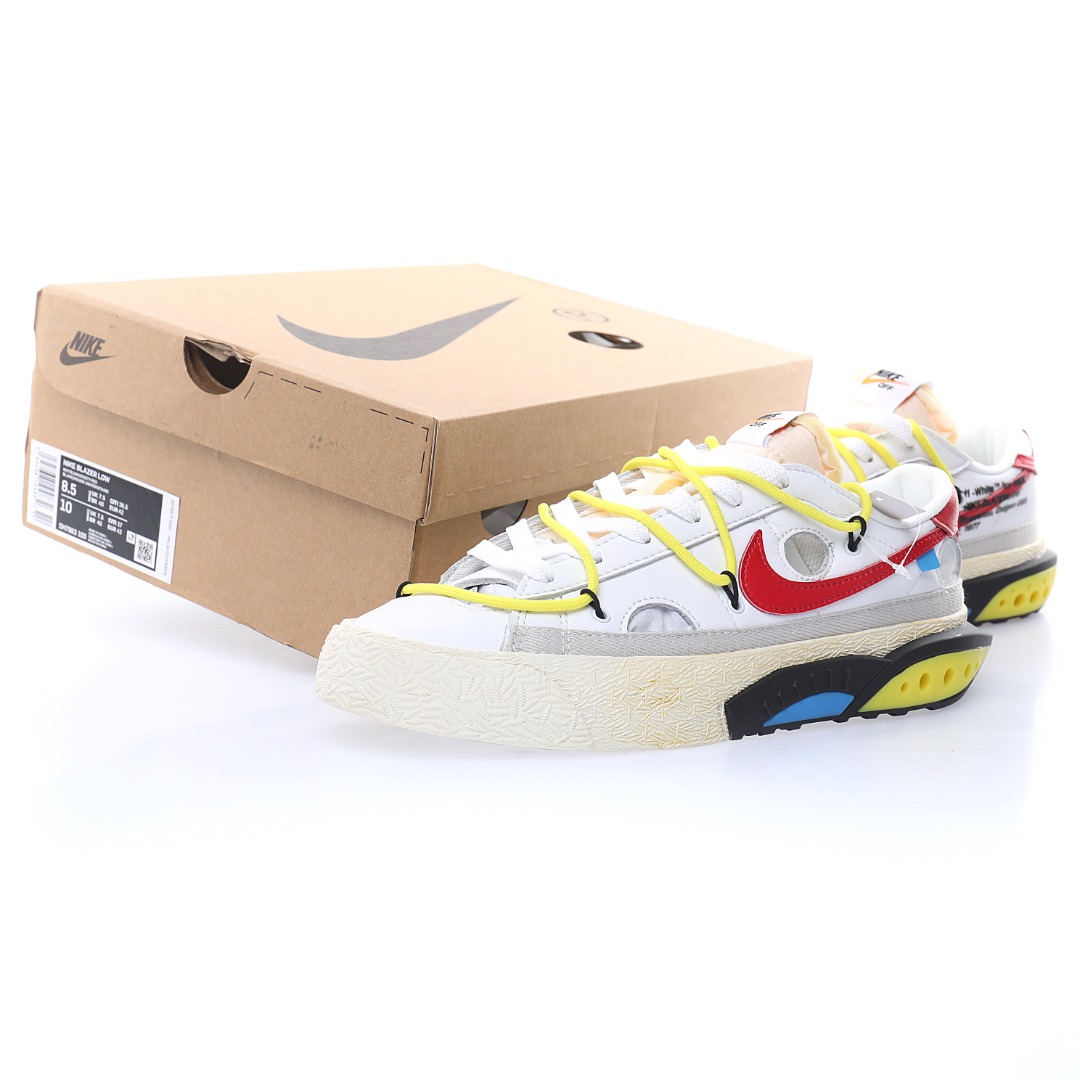 Off-White™ x Nike Blazer Low"White/University Red"