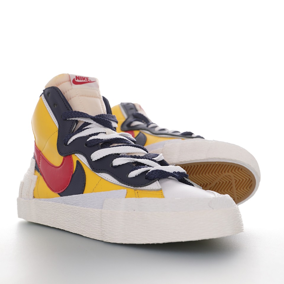 SACAI x Nike Blazer High"Navy/White/Varsity Red"