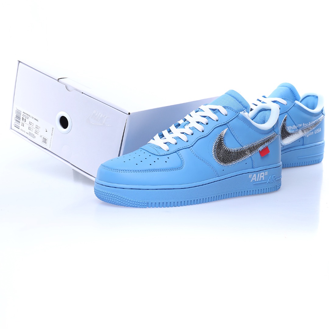 Off-White™ x Nike Air Force 1'07 Low"MCA Blue Chicago