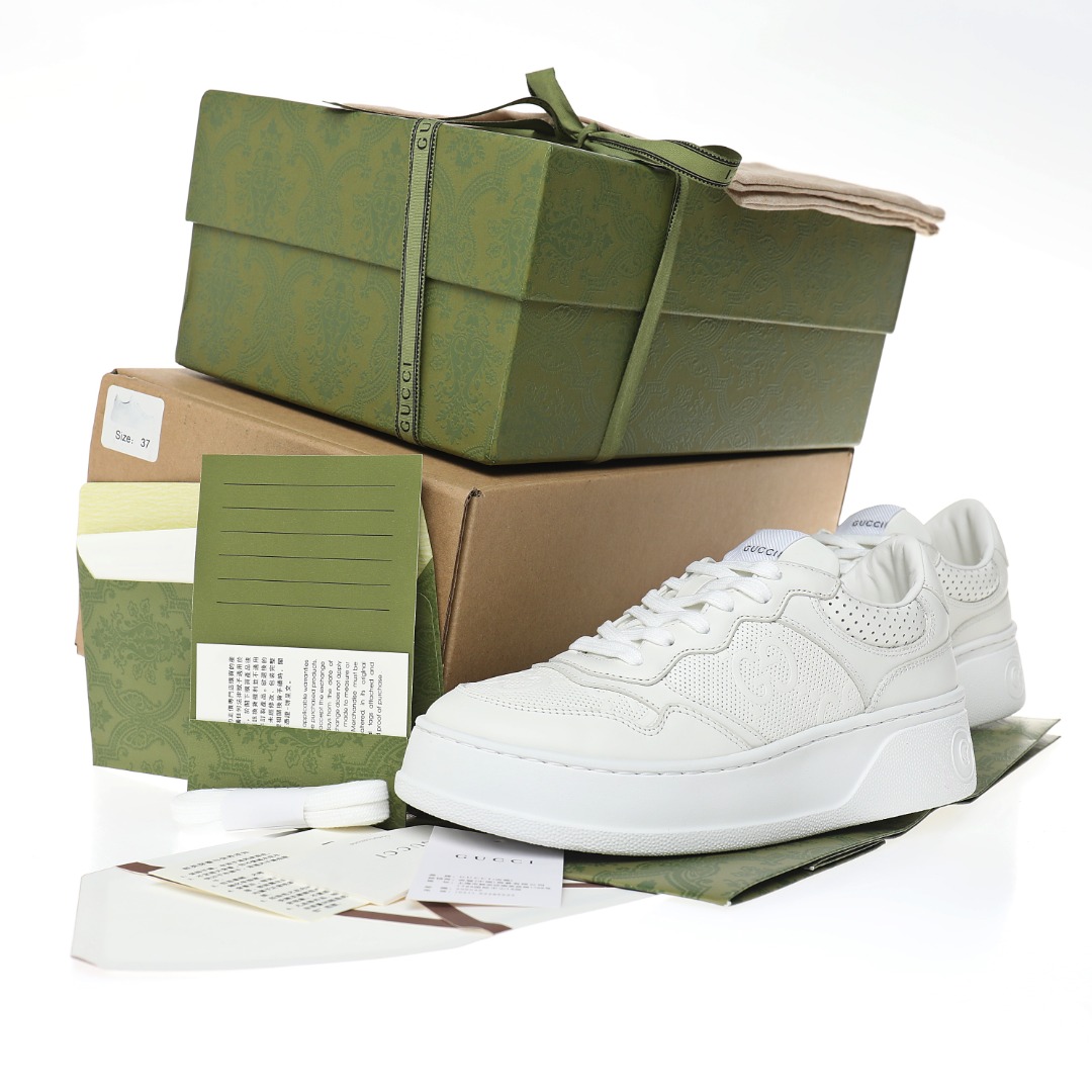 Gucci Embossed Platform With Chunky Sneaker