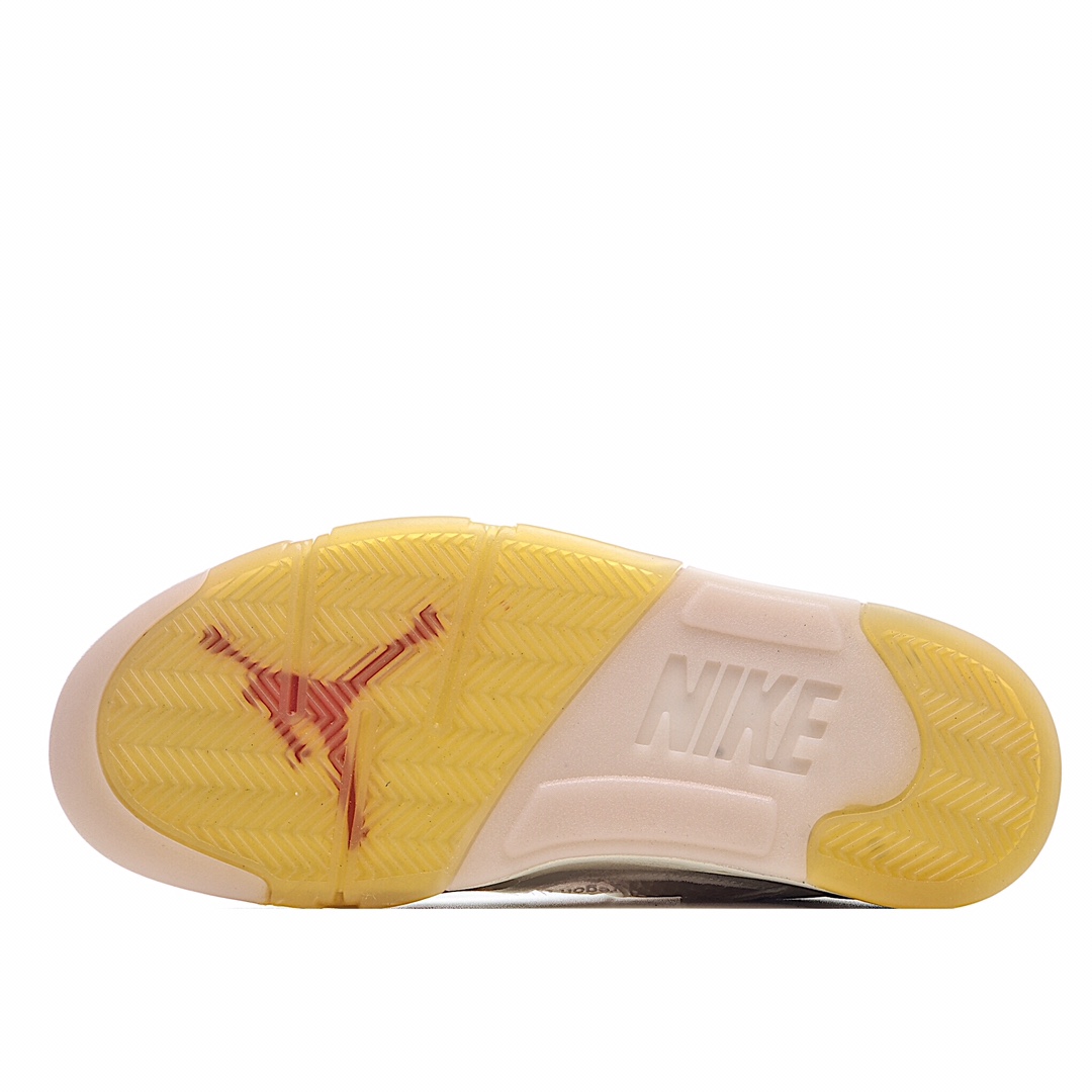 Air Jordan 5 x off white  "White“