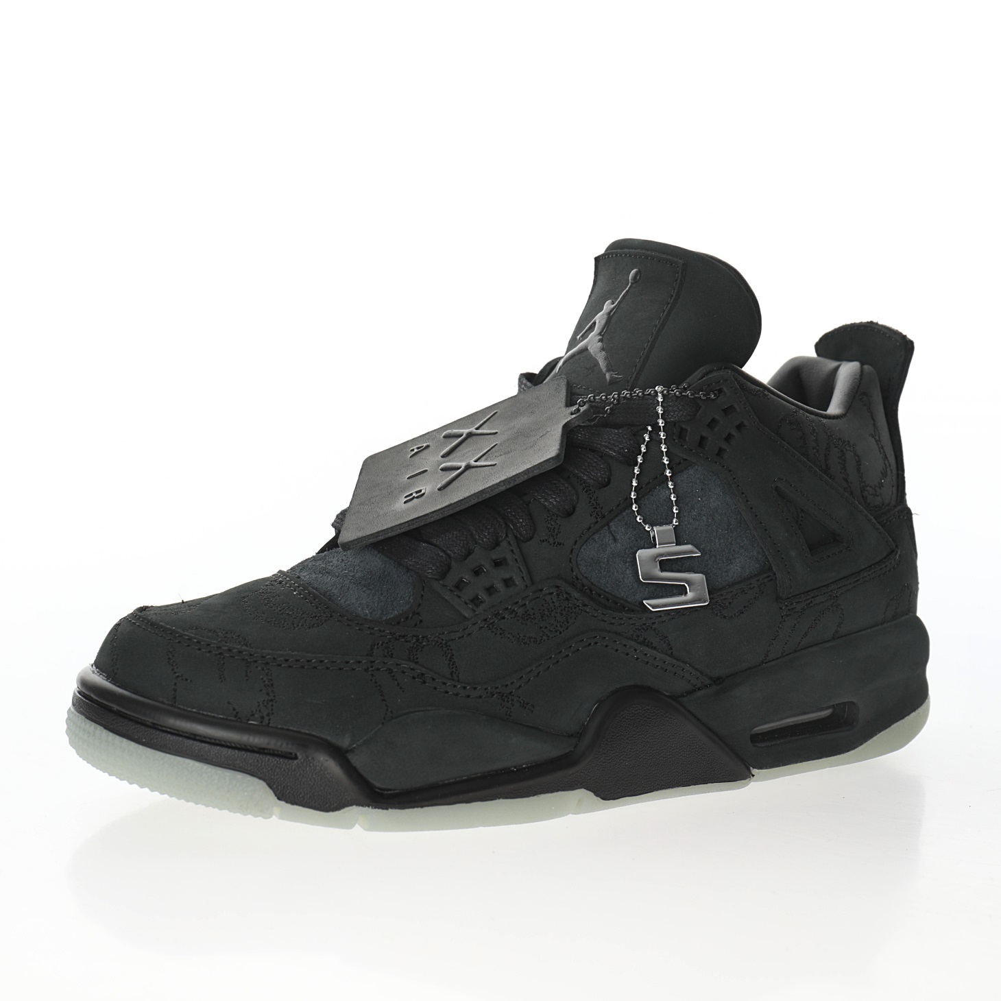 Kaws x Air Jordan 4 Retro"Black"