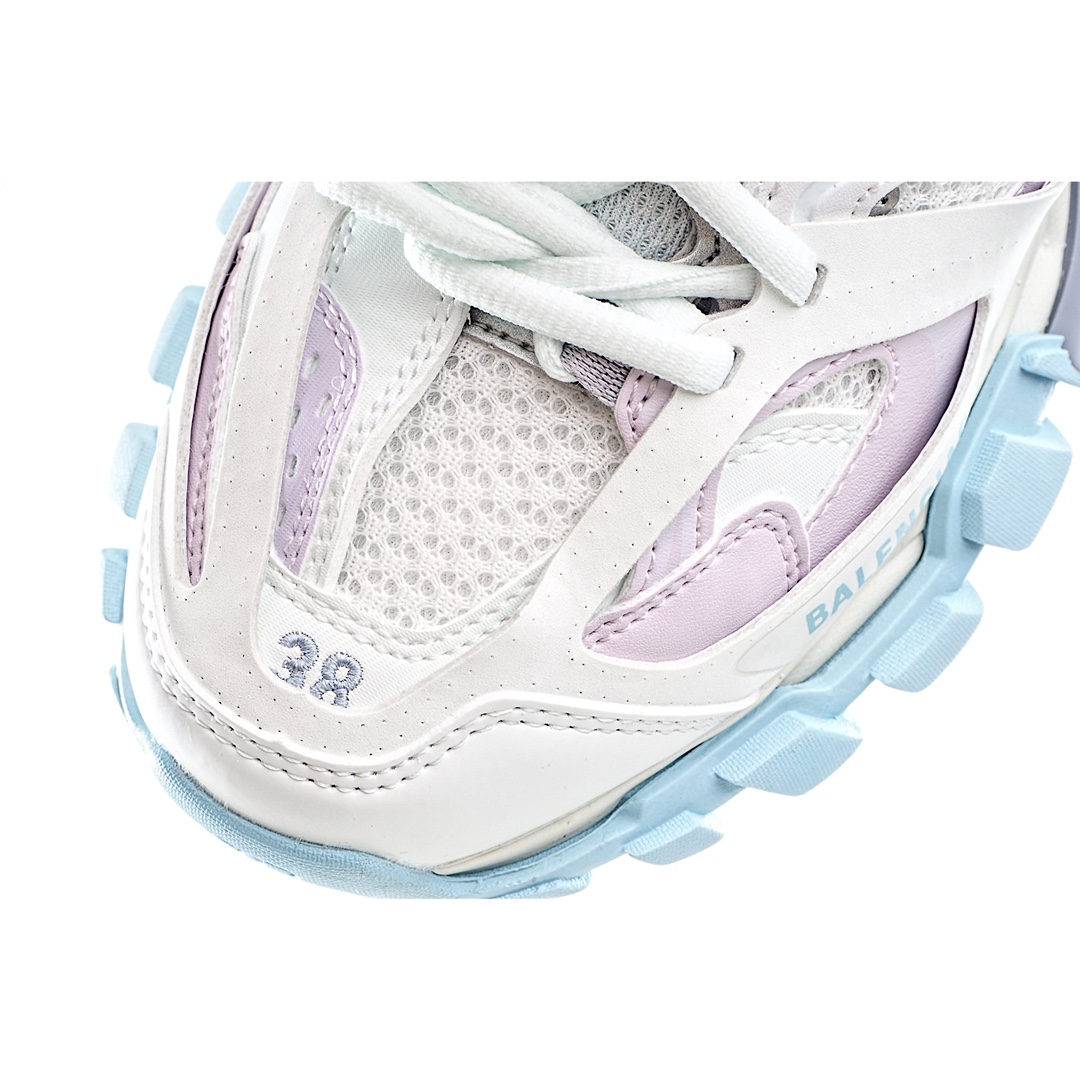 Balenciaga Sneaker Tess s.Gomma MAILLE WHITE/ORANGE 