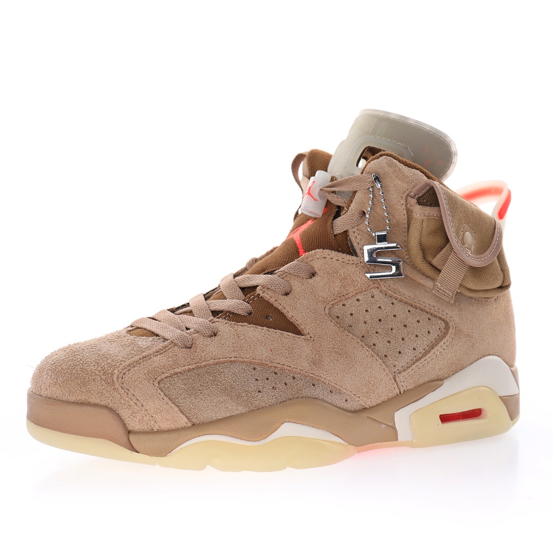 Travis Scott x Air Jordan 6 Retro SP"British Khaki"