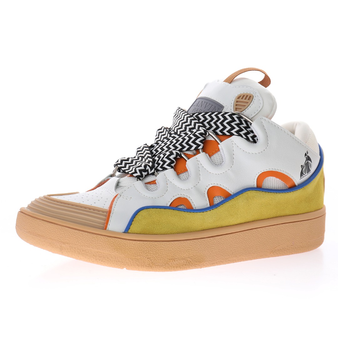 LANVIN Curb Low-Top Sneakers