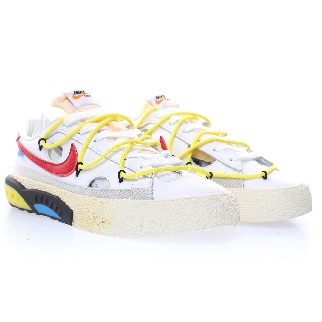 Off-White™ x Nike Blazer Low"White/University Red"