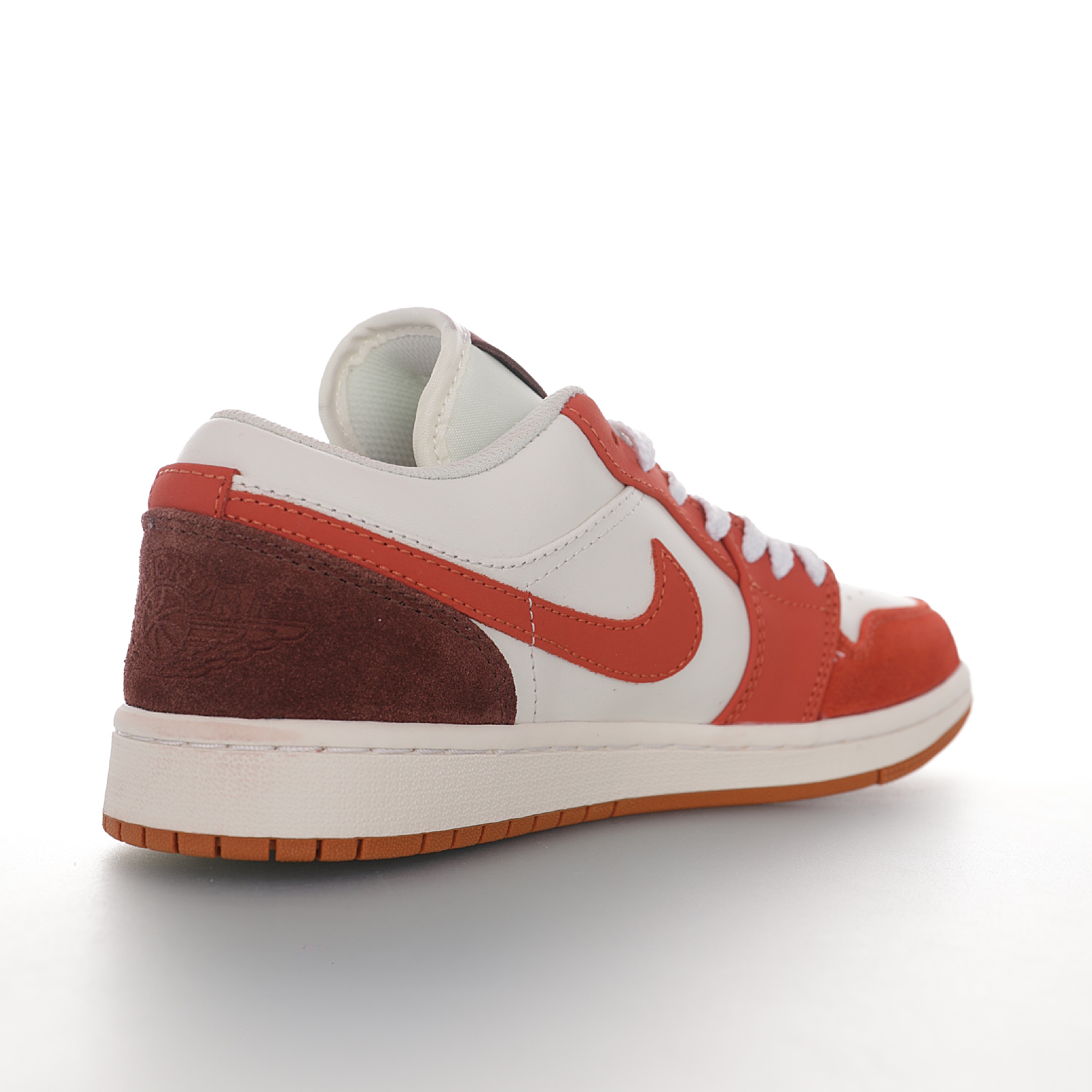 Nike Air Jordan 1 Retro Low"White/Brown/Orange"