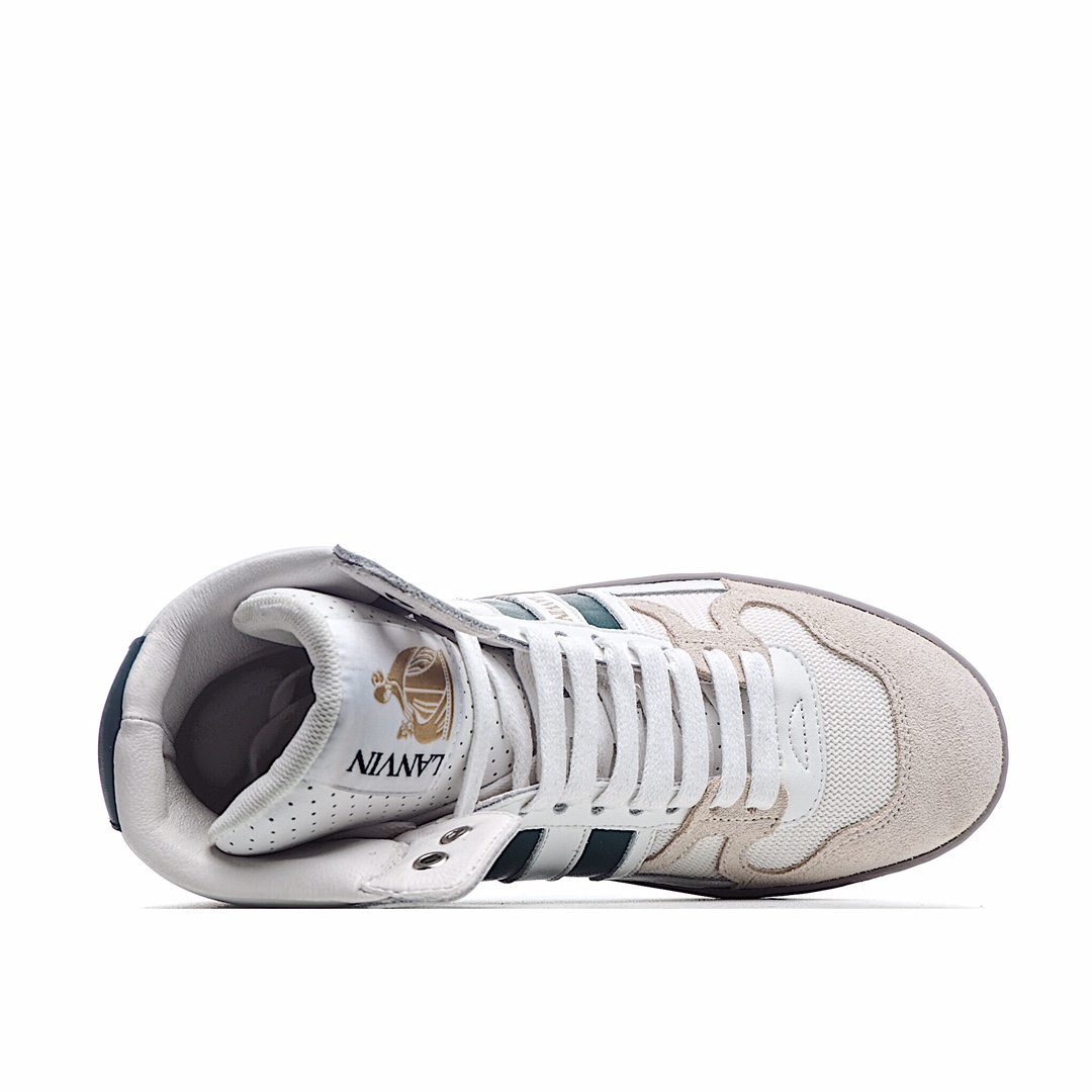 LANVIN Clay High -Top Tennis Sneakers