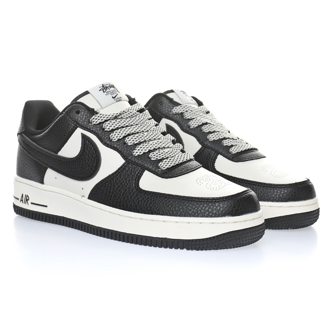 Stüssy x Nike Air Force 1´07 Low"Black/Ivory White"