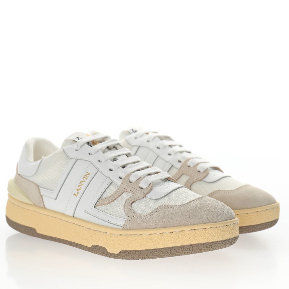 LANVIN Clay Low-Top Tennis Sneakers