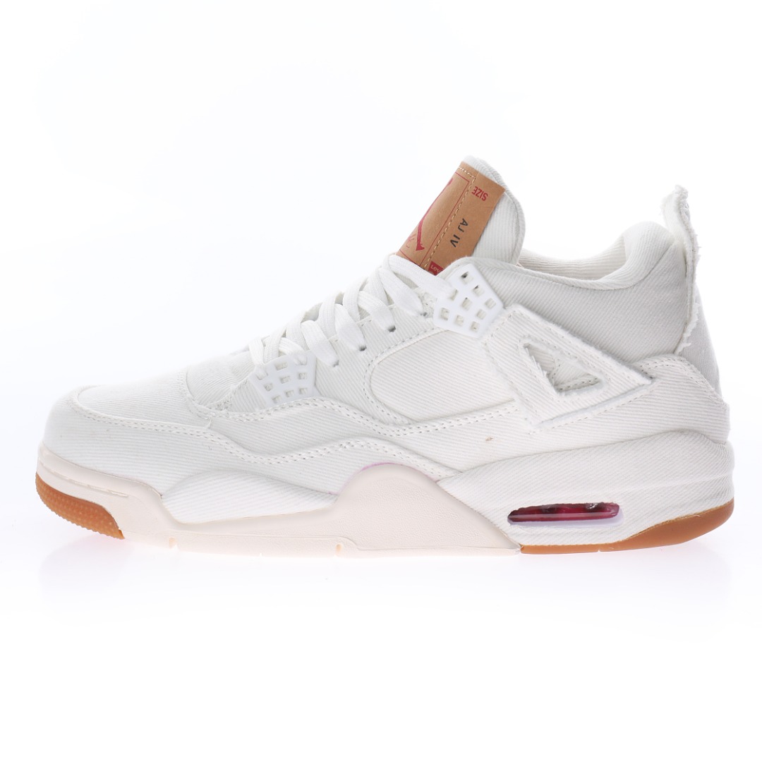 Levi’s x Nike Air Jordan 4 Retro"White/Denim"