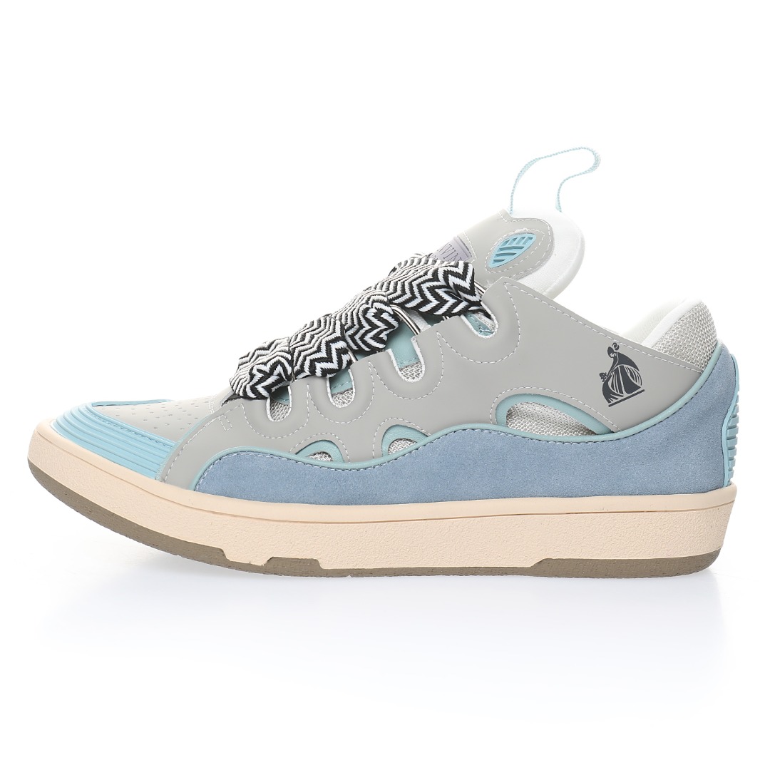 LANVIN Curb Low-Top Sneakers