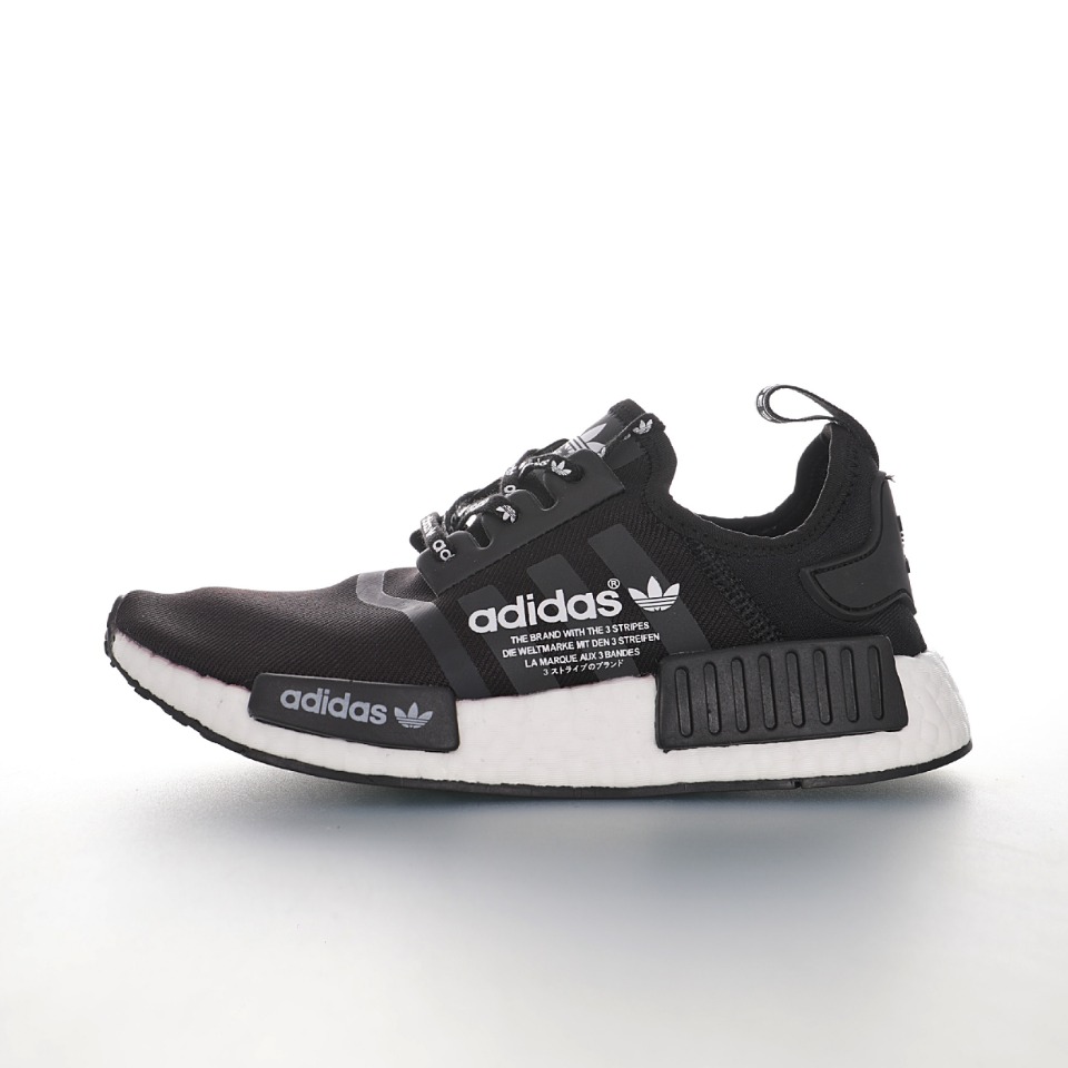 Adidas Originals NMD_R1"Black/White LOGO"