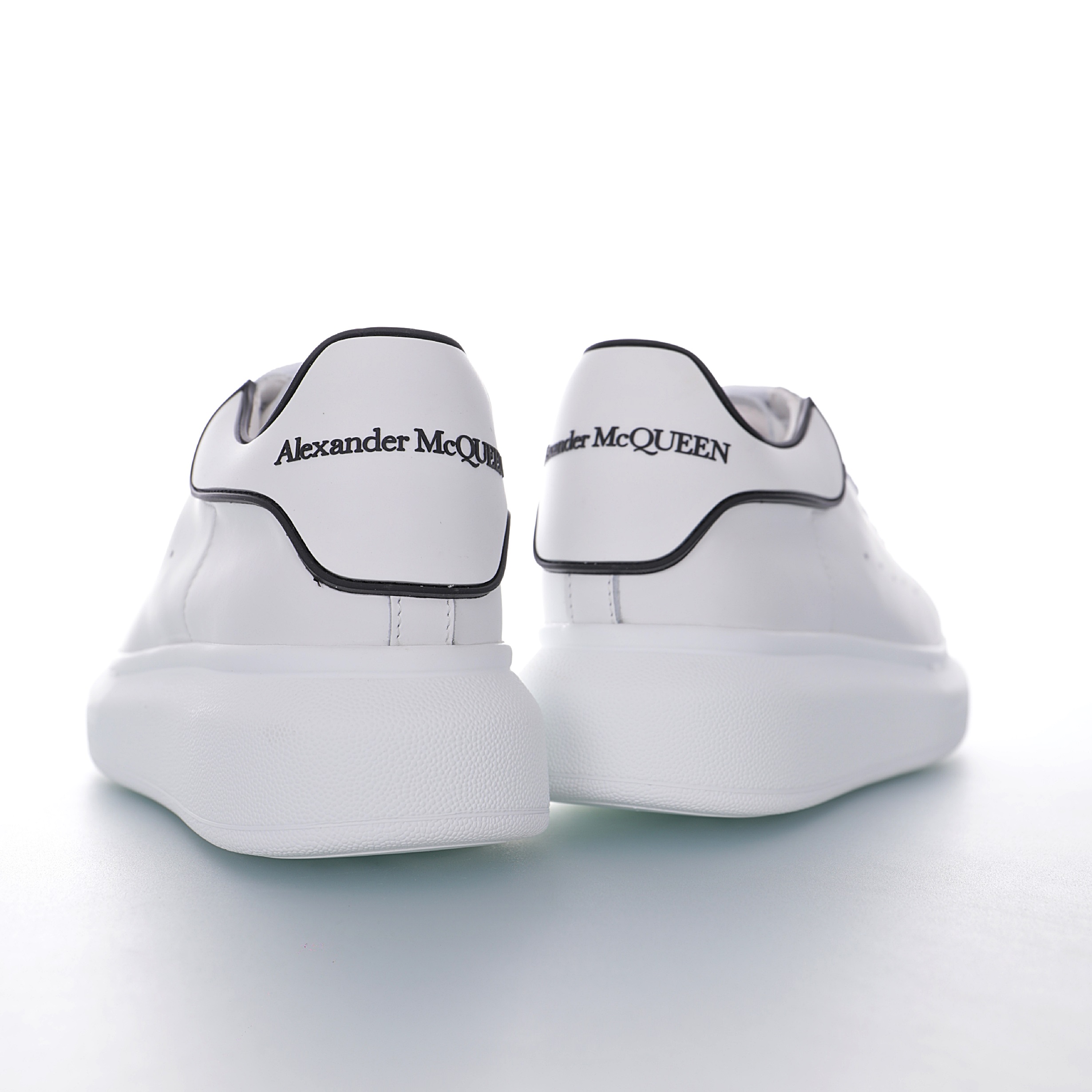 ALEXANDER MCQUEEN SOLE LEATHER SNEAKERS