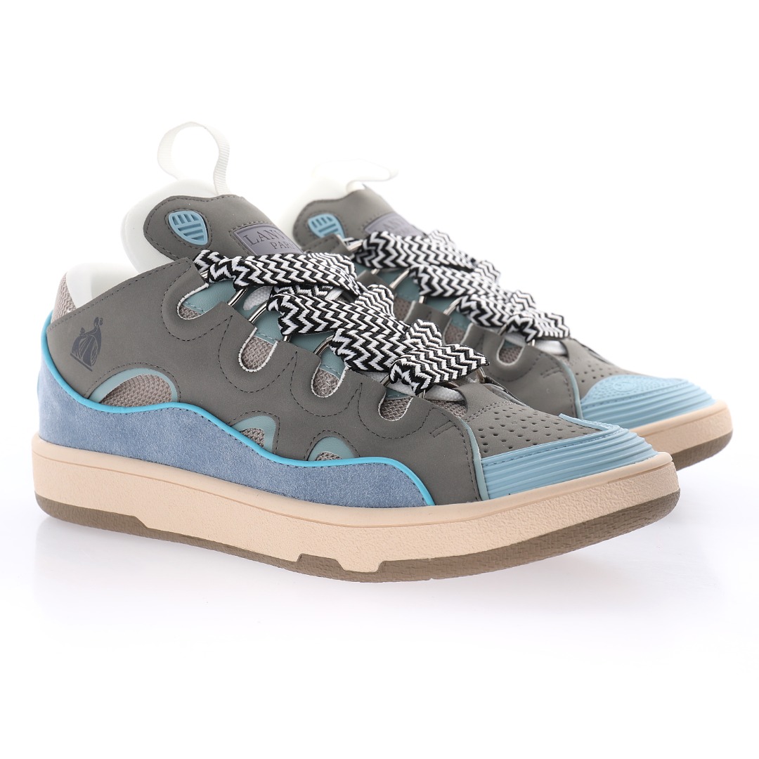 LANVIN Curb Low-Top Sneakers