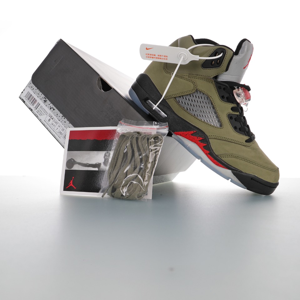 Air Jordan Retro 5 "Olive"