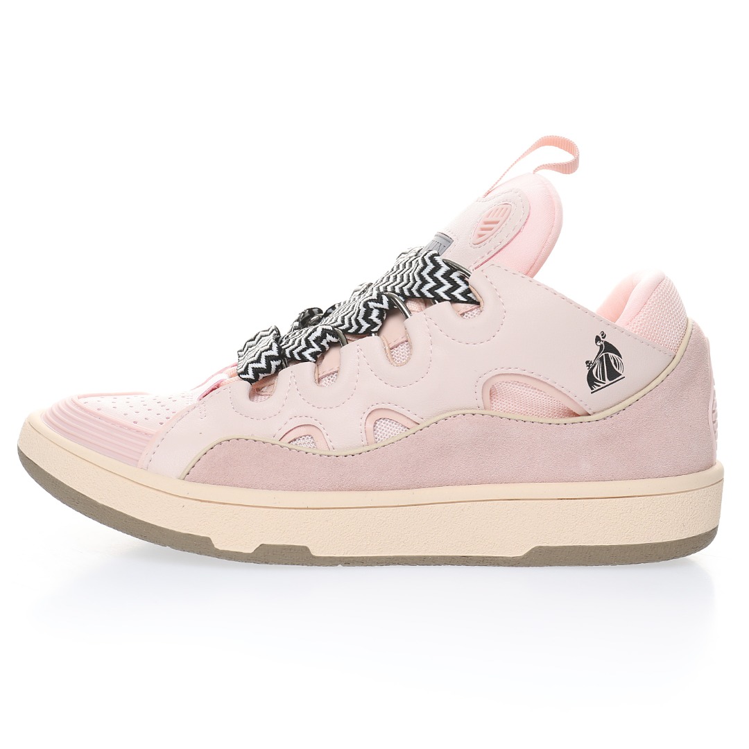 LANVIN Curb Low-Top Sneakers