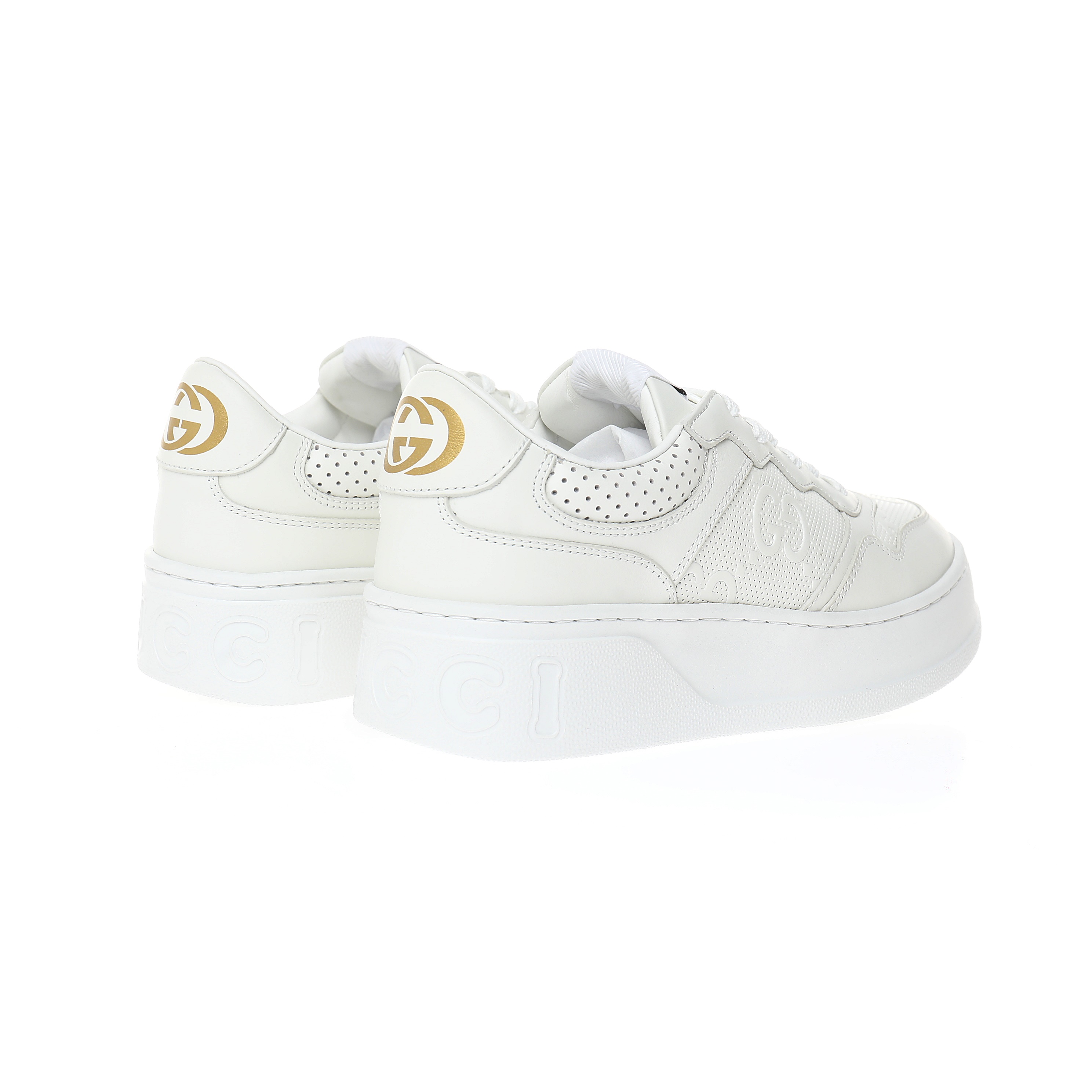 Gucci Embossed Platform With Chunky Sneaker