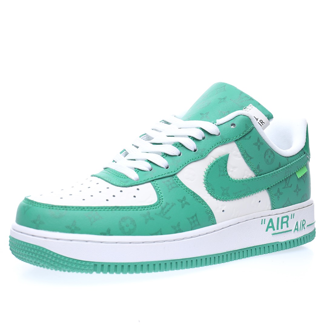 Louis Vuitton x Nike Air Force 1 07 LV8"White/Green/LV Monogram"