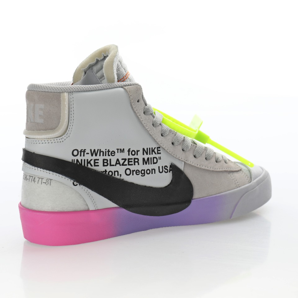 Off-White™ x Nike Blazer Mid The Ten"White/Grey/Black