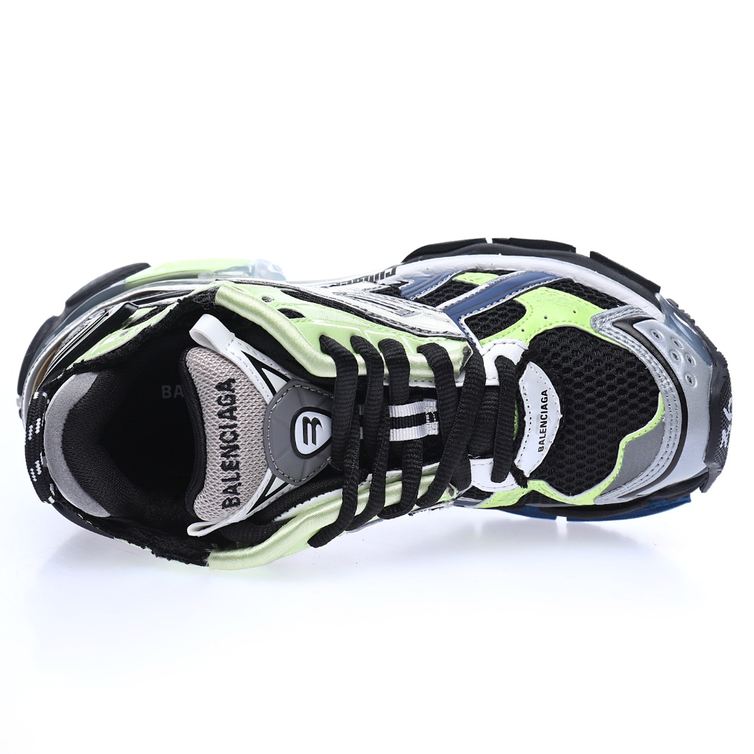 BALENCIAGA Runner Sneaker"Volt/Navy/Black/Silver"