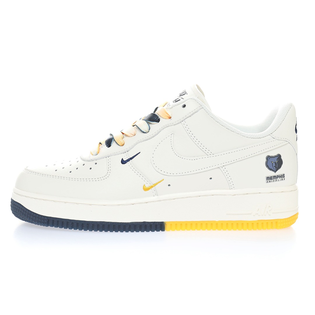 Nike Air Force 1’07 Low QS"Sail/Midnight Blue/Memphis Grizzlies"
