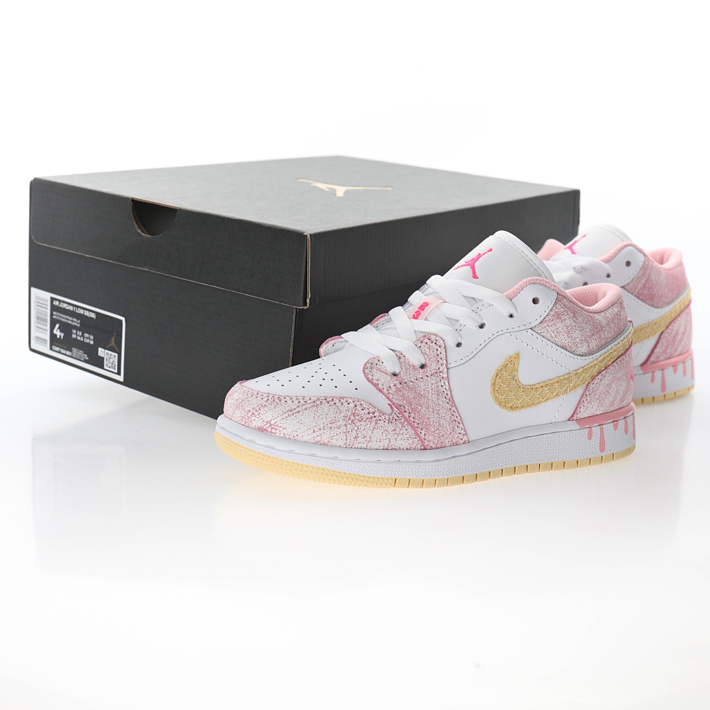 Nike Air Jordan 1 Low GS"Paint Drip"