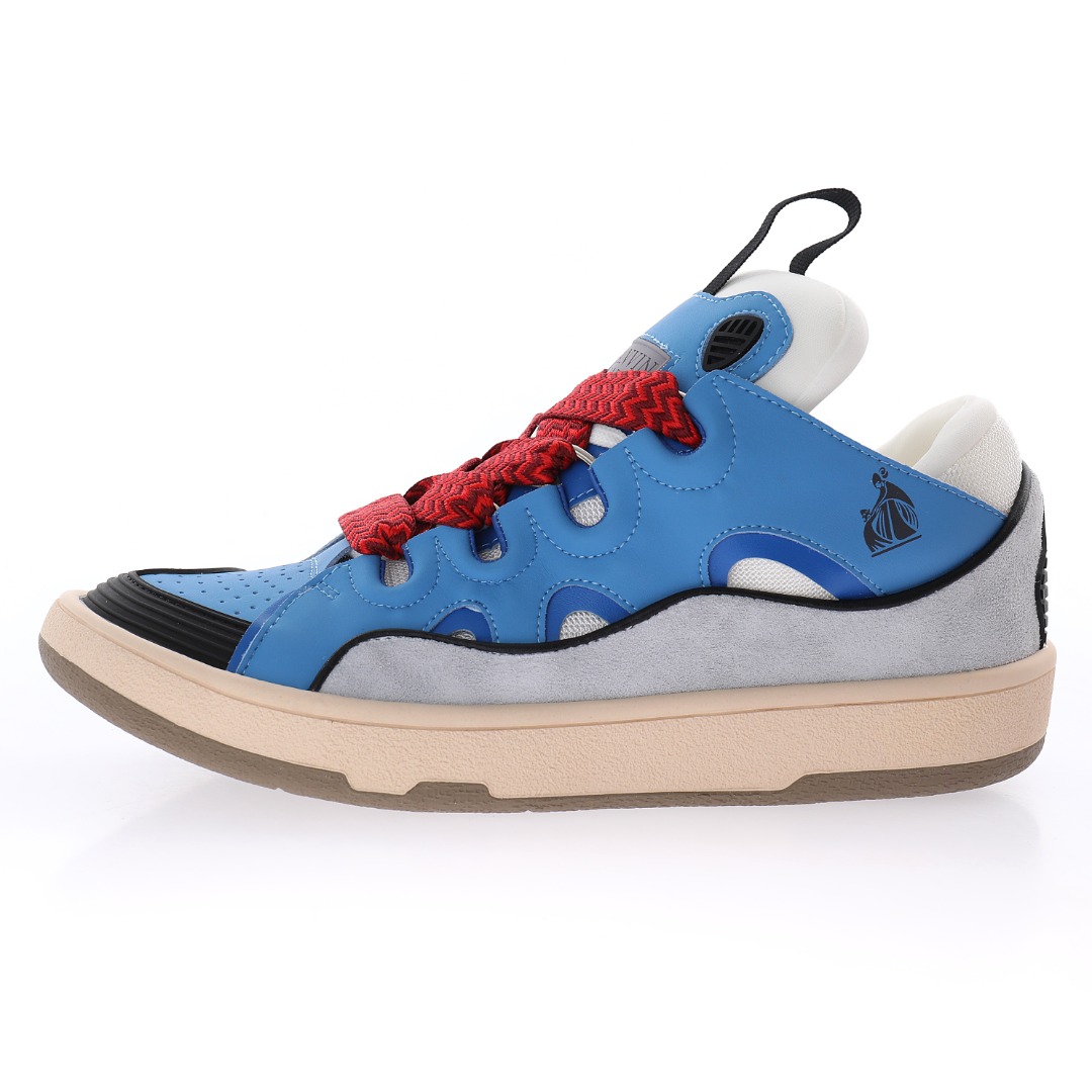 LANVIN Curb Low-Top Sneakers