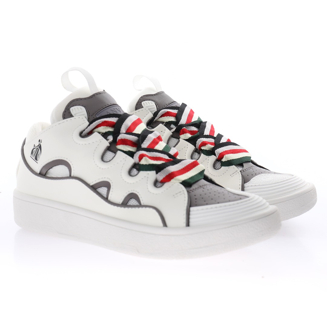 LANVIN Curb Low-Top Sneakers