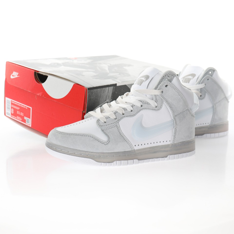 Slam Jam x Nike SB Dunk High"Light Gray"