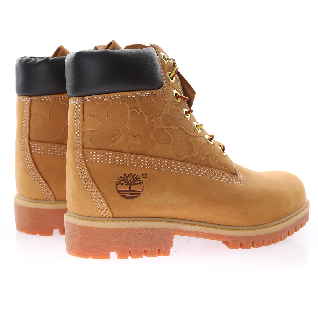 Bape x Timberland Fatigue Chukka Nubuck Boots