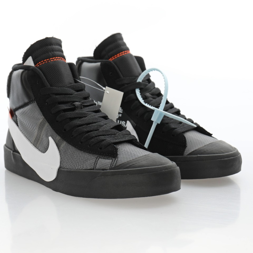 Off-White™ x Nike Blazer Mid The Ten"White/Grey/Black"