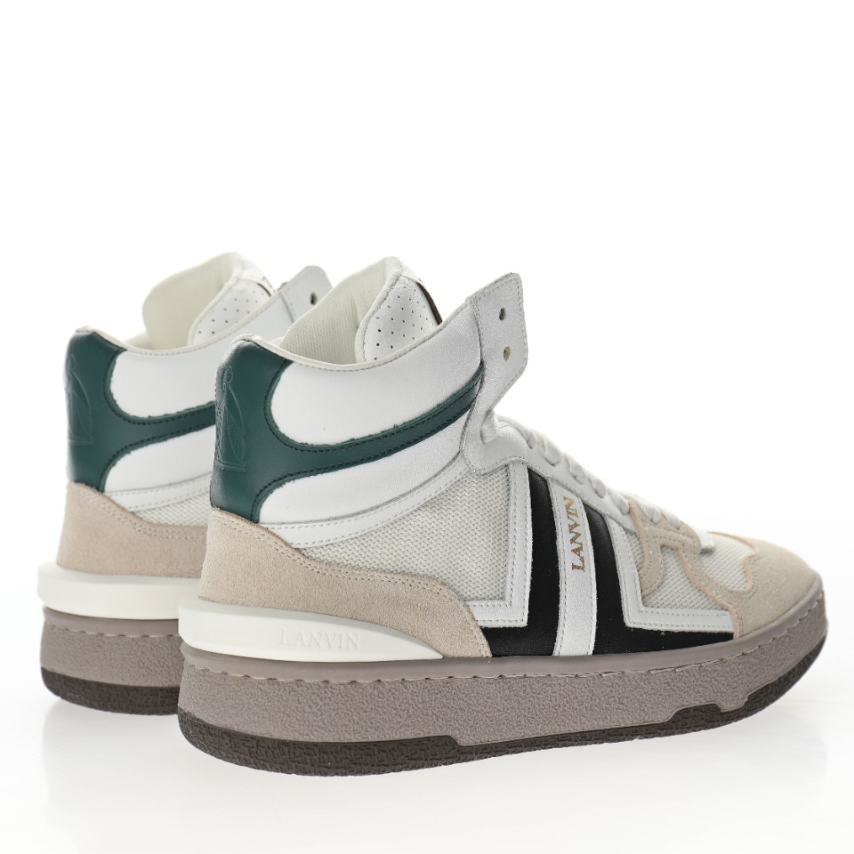 LANVIN Clay High-Top Tennis Sneakers