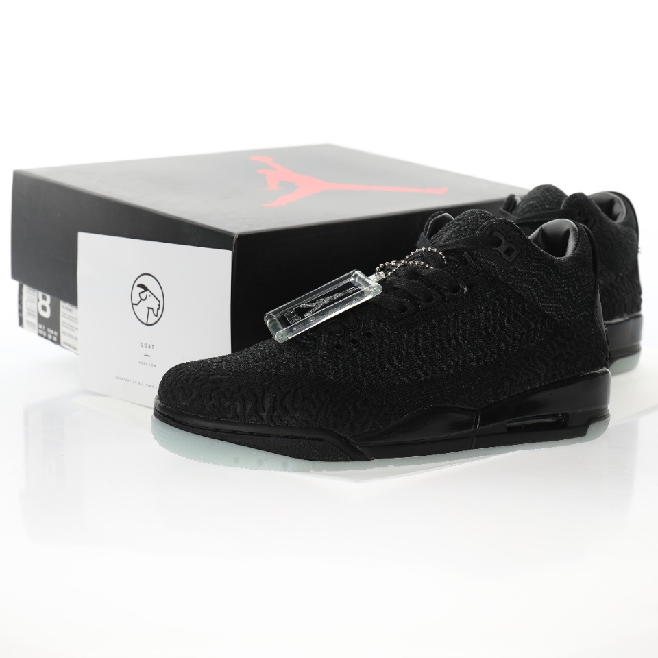 Nike Air Jordan 3 Flyknit"Black"