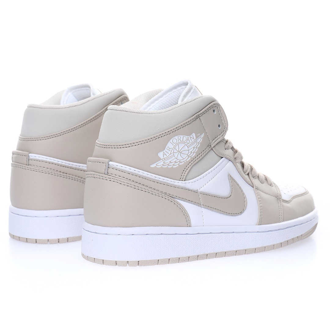 Nike Wmns Air Jordan 1 Mid GS"Linen"