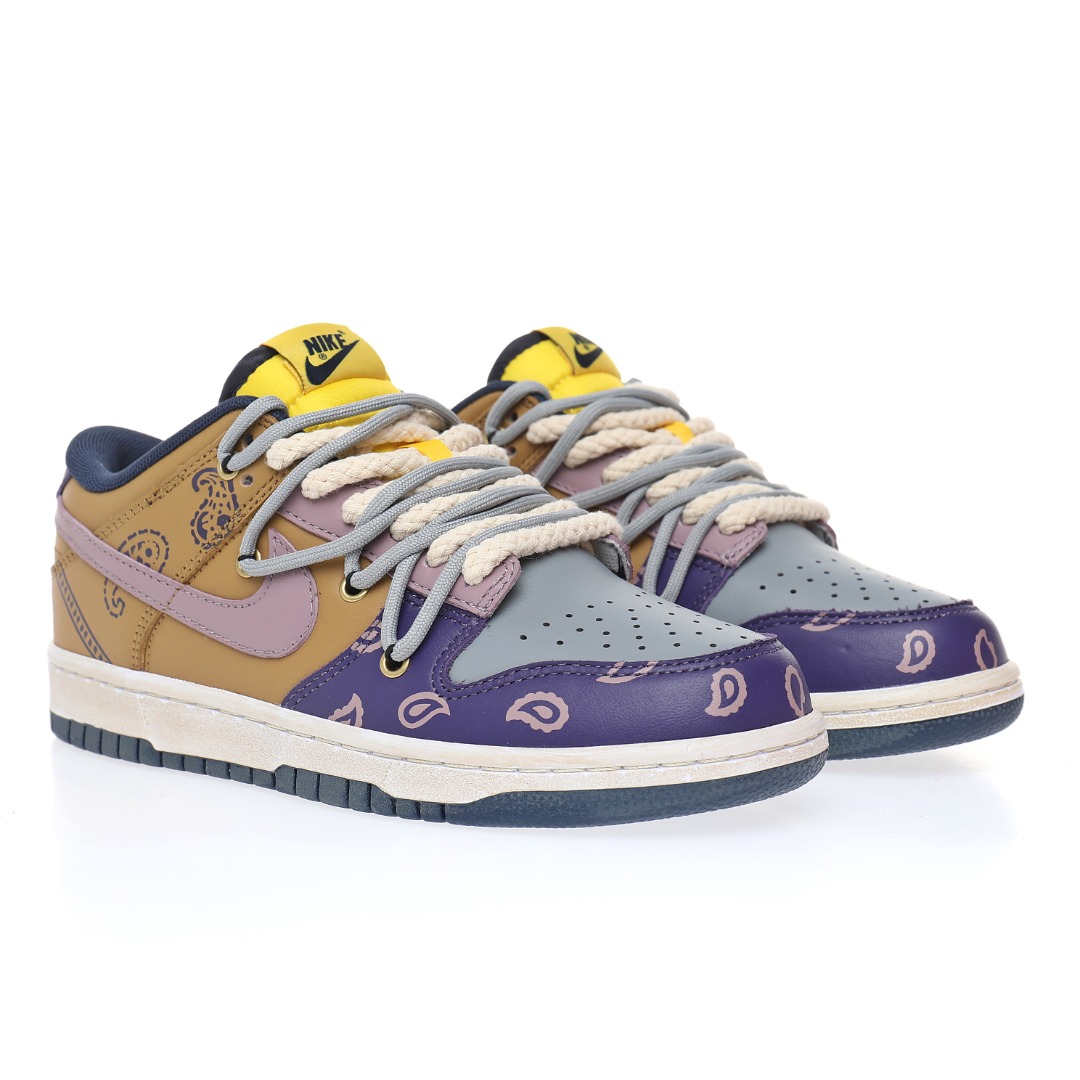 Nike SB Dunk Low Lot"Blue/White Paisleye"