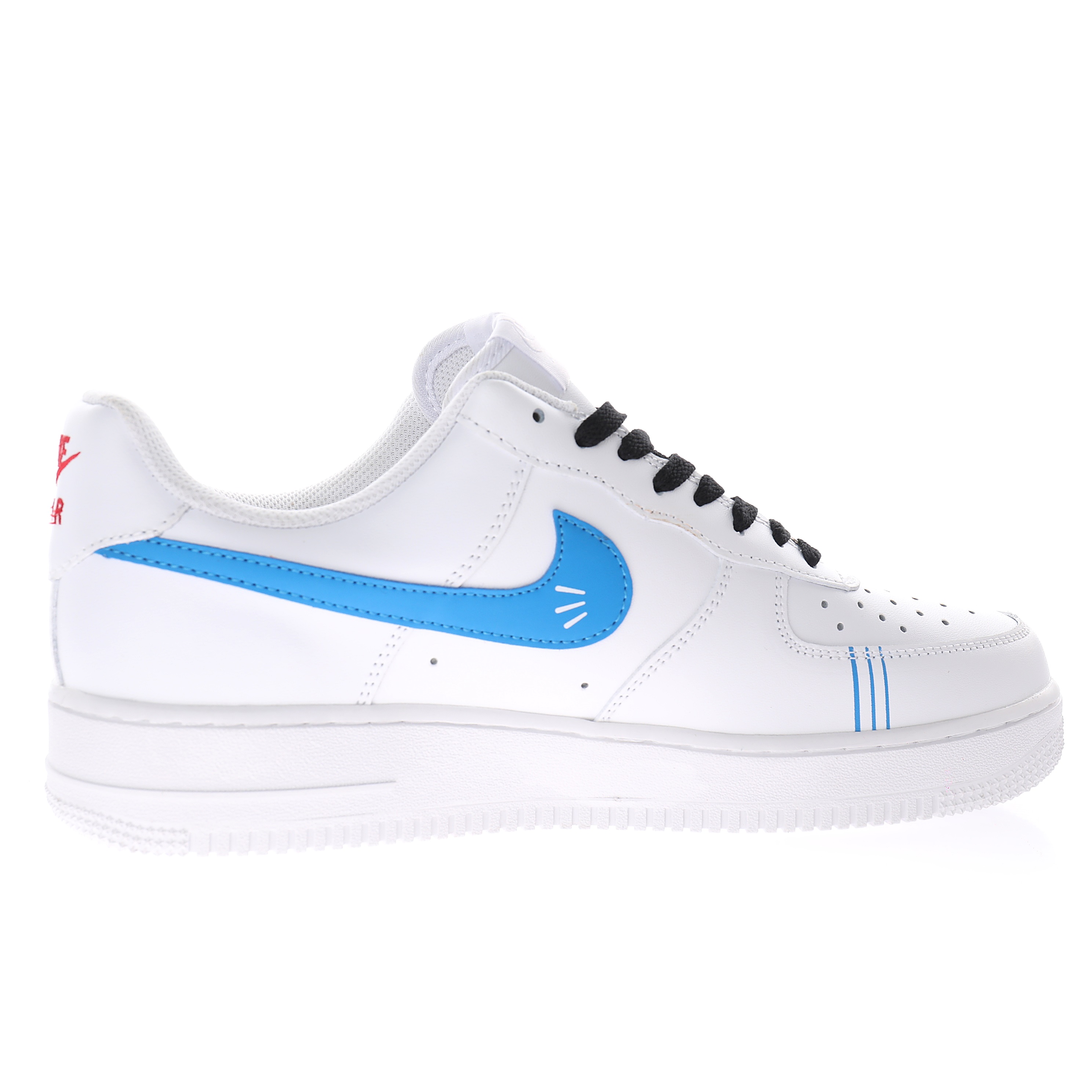 Nike Air Force 1 07 LV8"White/Black/Red/Blue’"