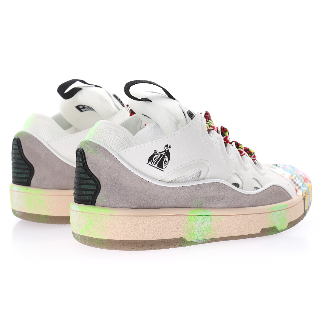 LANVIN Curb Low-Top Sneakers