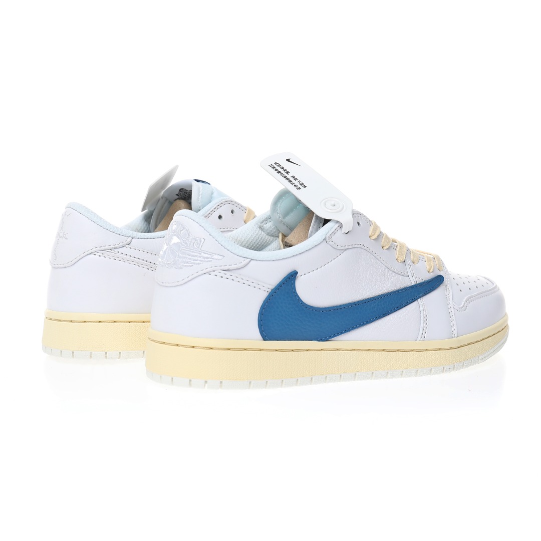 Nike Air Jordan 1 Low x Travis Scott x OG SP"White/Blue"