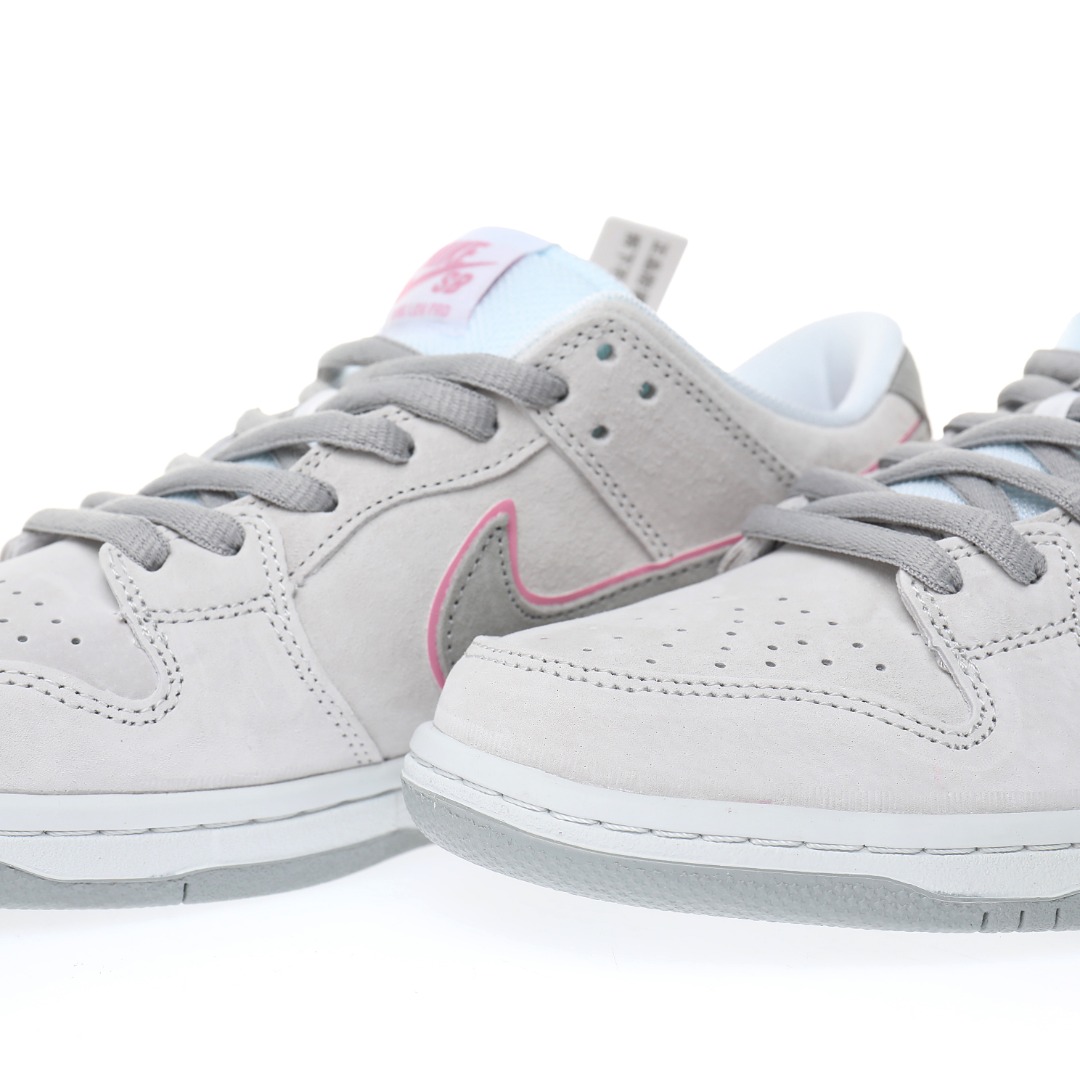 Lshod Wair x Nike SB Dunk Low Pro"Ishod Wair Flat Silver "