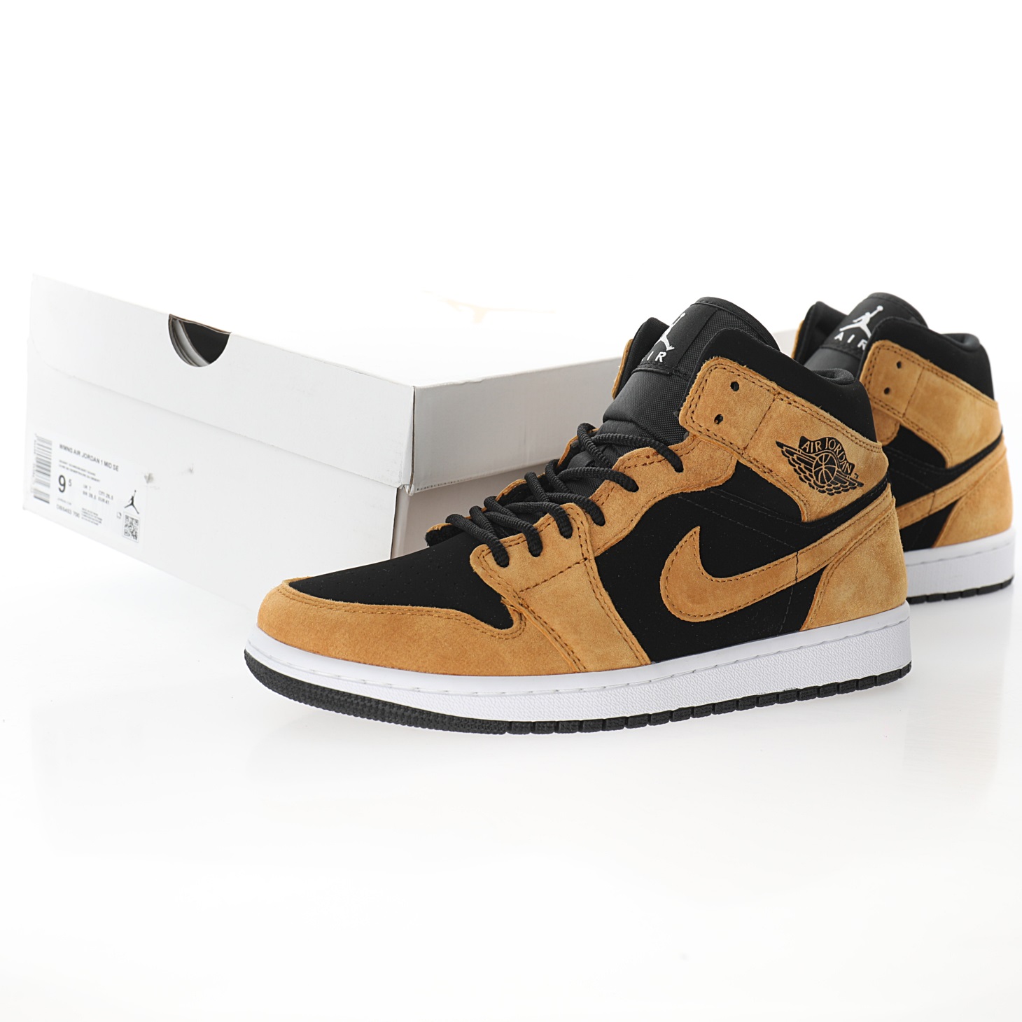 NIKE Air Jordan 1 Mid SE"Wheat Desert Ochre"
