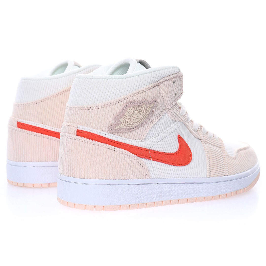 NIKE Wmns Air Jordan 1 Mid GS"Corduroy'"