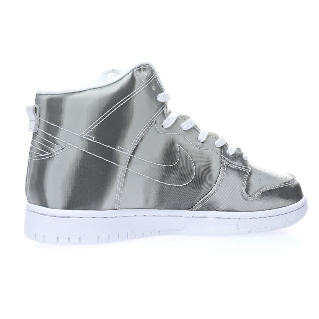 CLOT x Nike Dunk High"Silver Metallic"