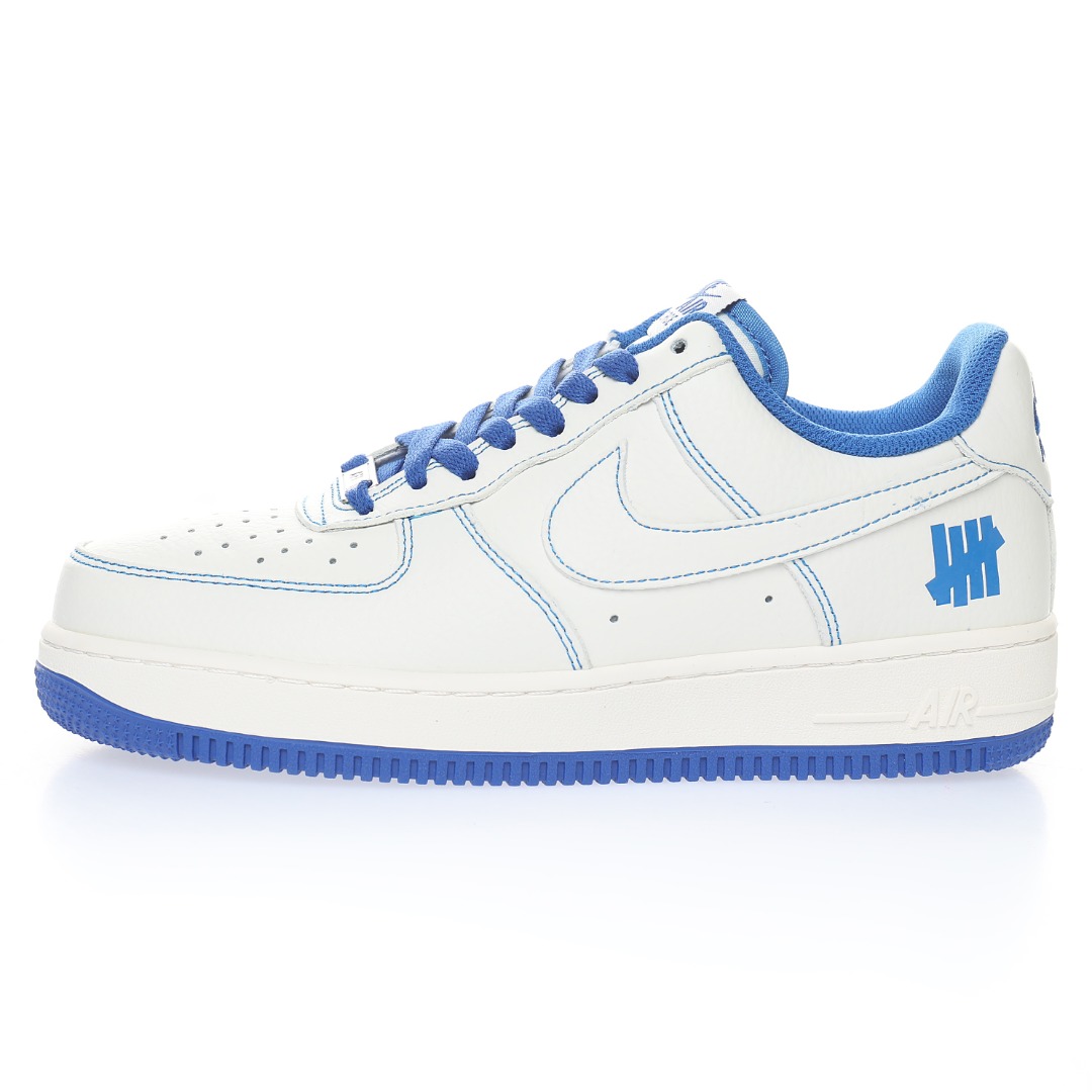 UNDEFEATED x Nike Air Force 1´07"Beige/Blue 3M"
